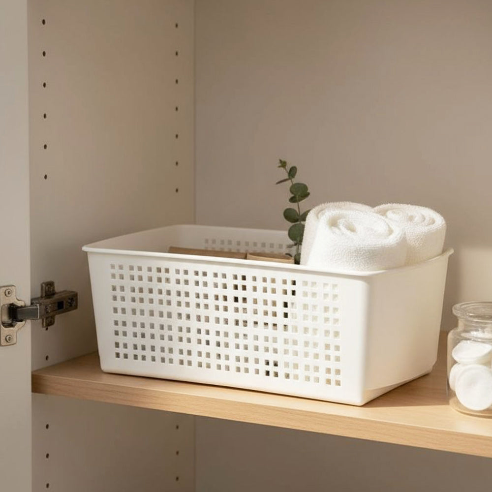 Storage Basket with Wheels Medium