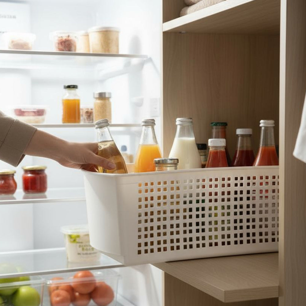 Storage Basket with Wheels Medium