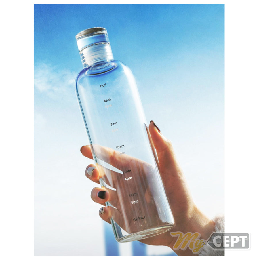 550ml Glass Water Bottle