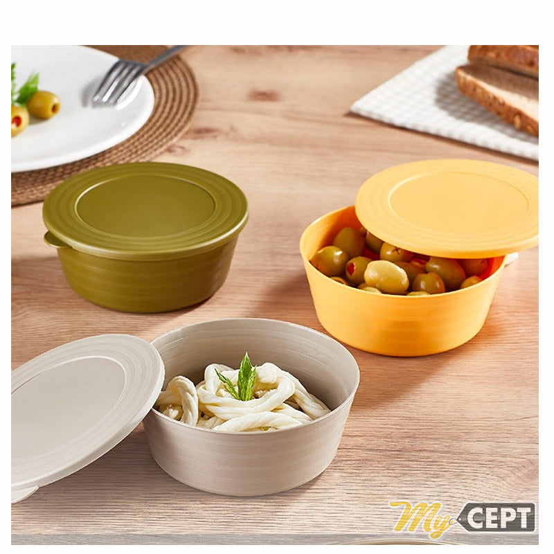 Bowls with Lids Pack of 3