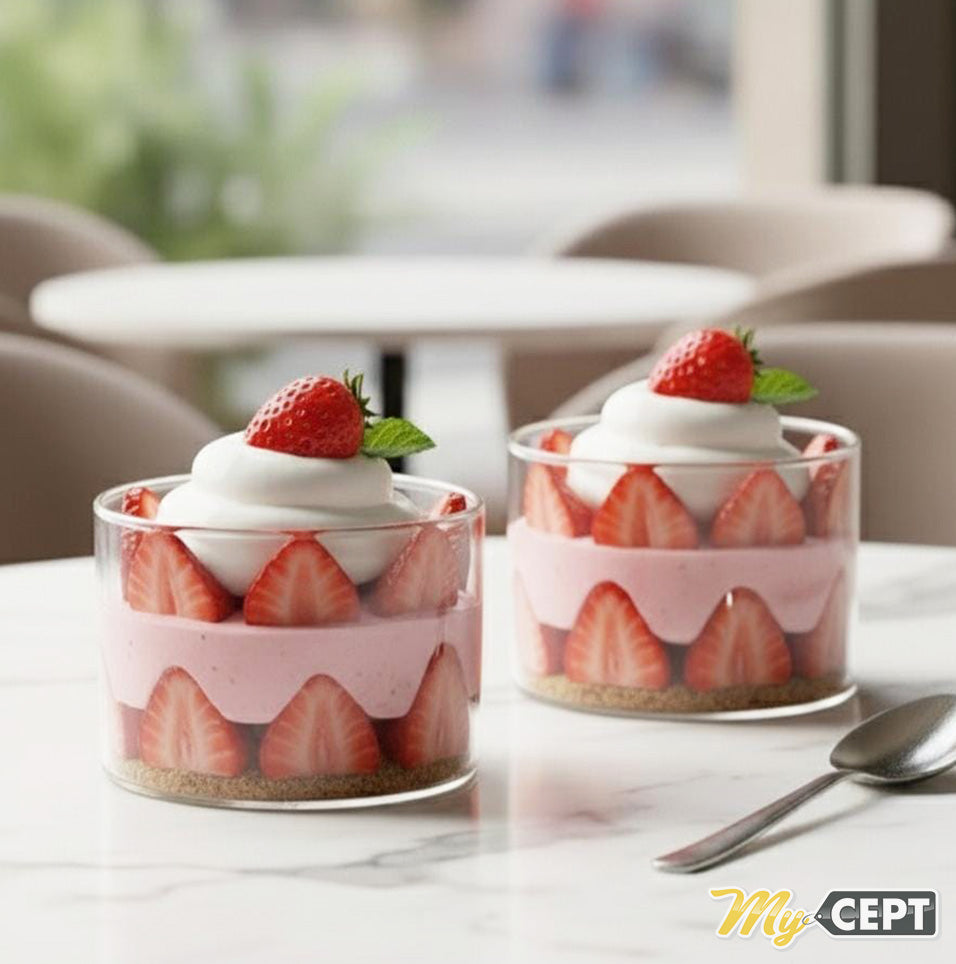 Clear Glass 200ml - Pack of 4