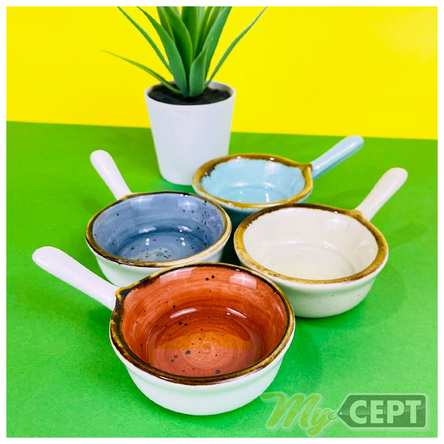 Dip Sauce Bowl with Handle