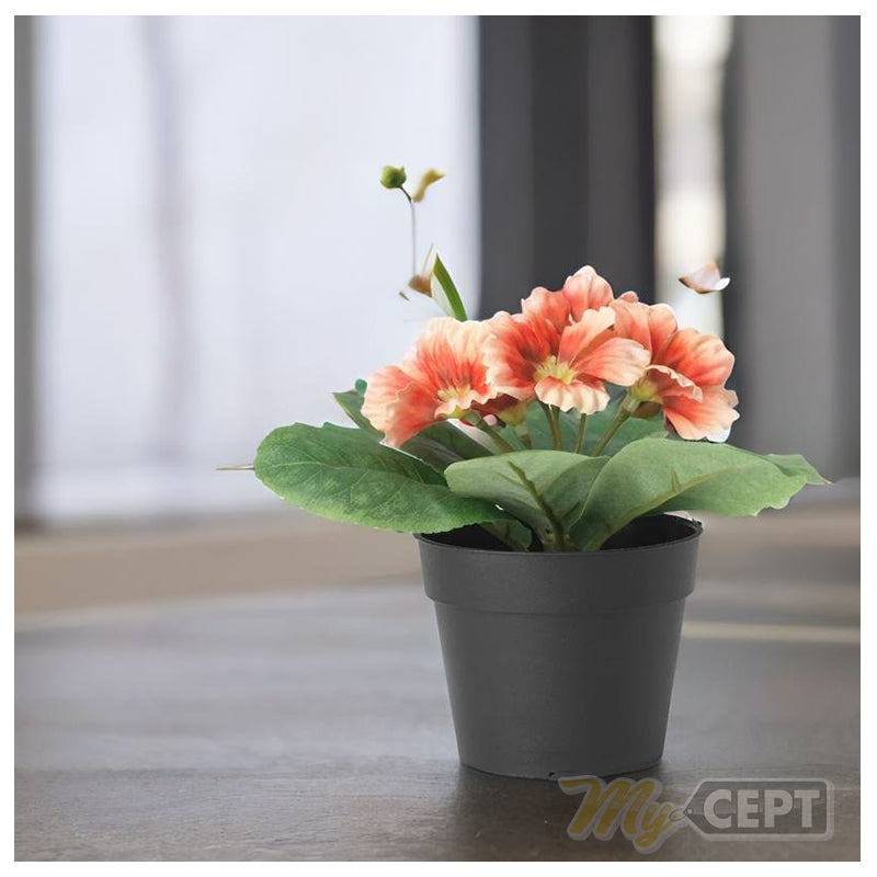Artificial Plant Primula Orange