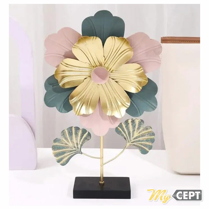 Metal Floral Table Decor