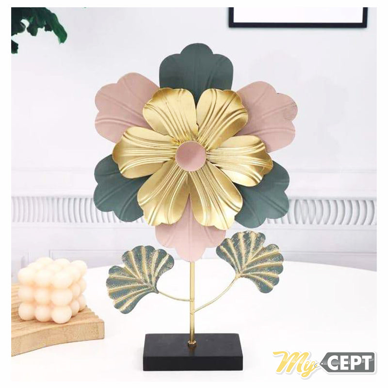 Metal Floral Table Decor