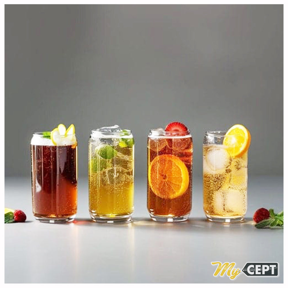 500ml Glass Set of 4