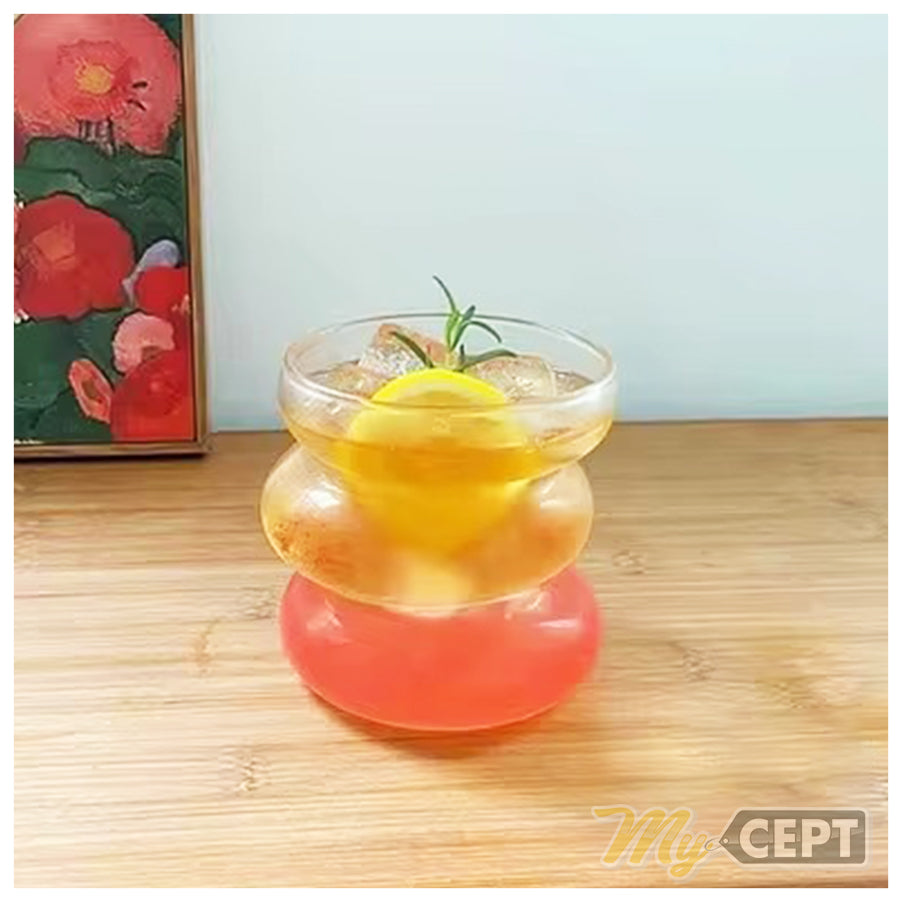 450ml Irregular Shaped Glass