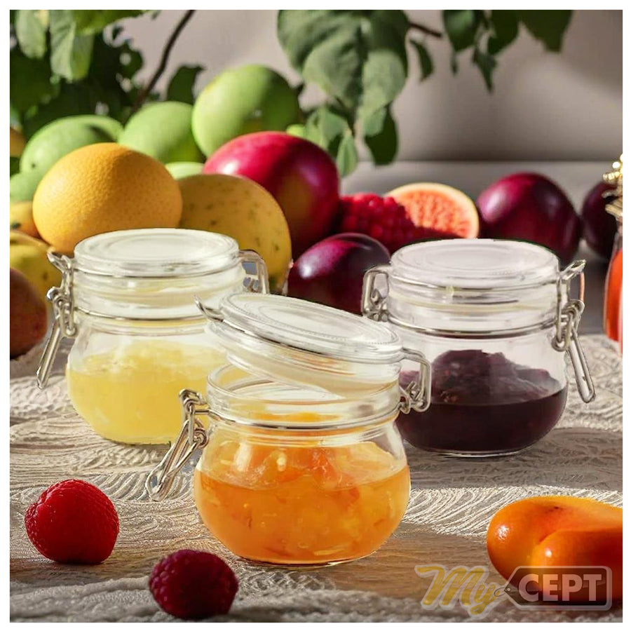 Jars with Lid (Pack of 3)