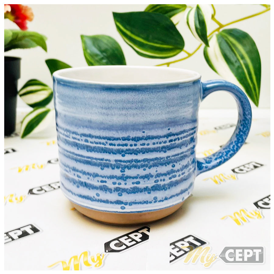 Tea/Coffee Mug Textured Lines