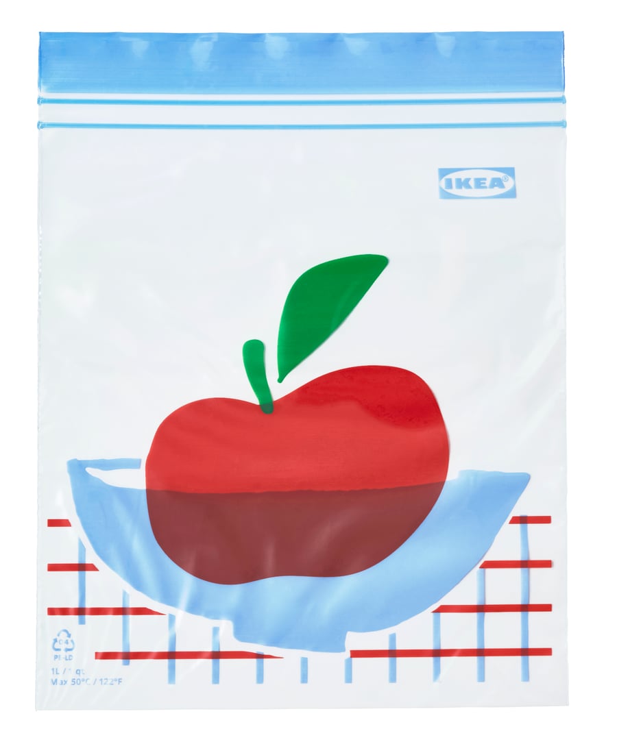 Resealable Bags 1L - Pack of 25
