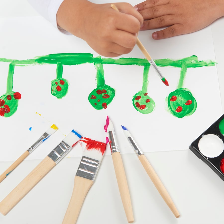 Paint Brush Set of 6