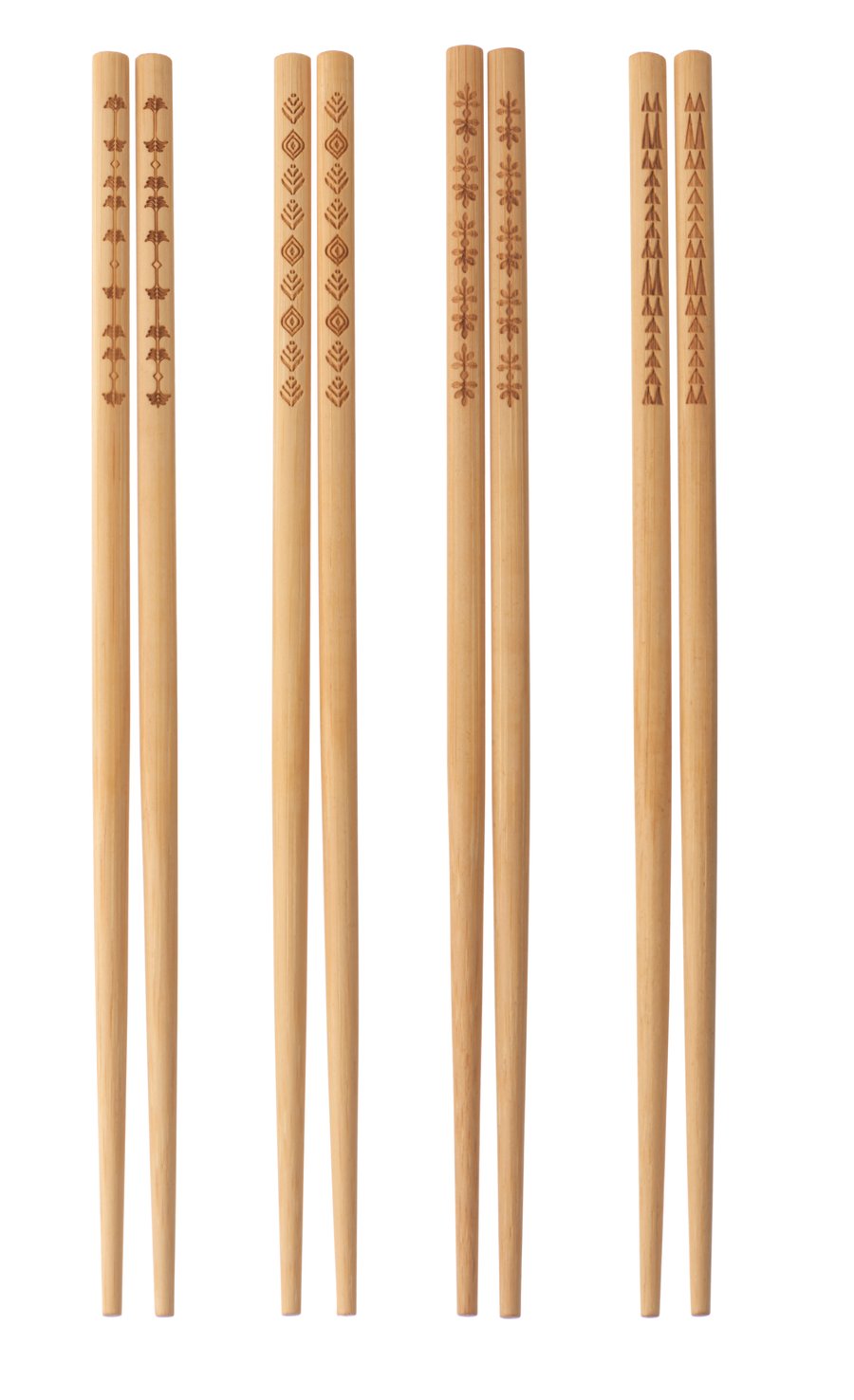Bamboo Chopsticks - 4 Pairs