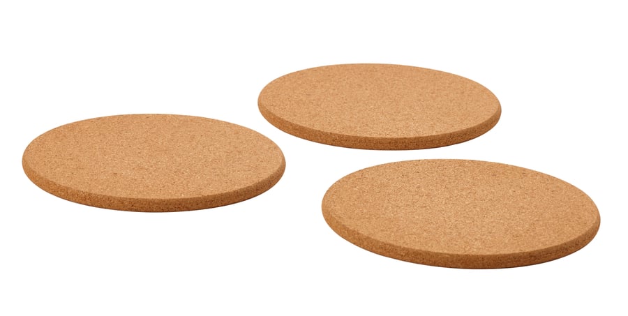 Bamboo Pot Stand - Pack of 3