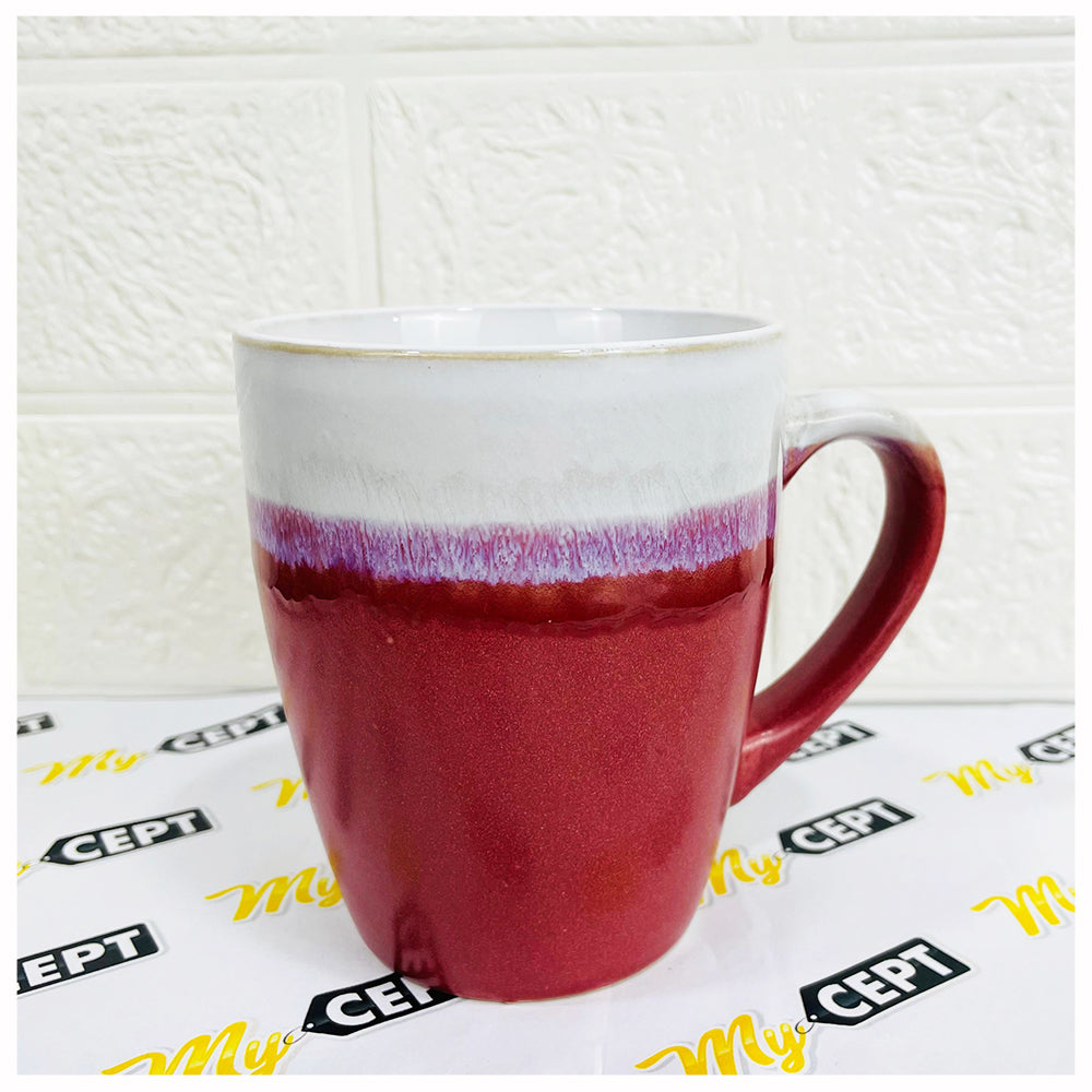 330ml Tea/Coffee Mug Splashing Red