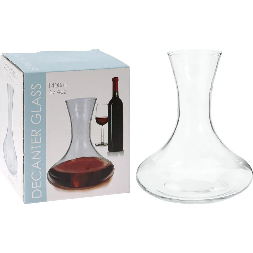 1400ml Glass Decanter