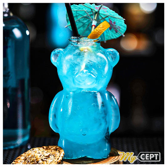 500ml Bear Shape Glass