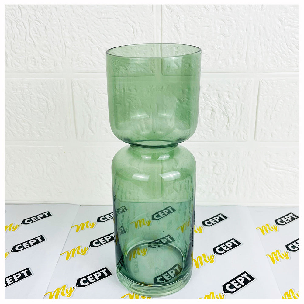 Decorative Glass Vase Light Green