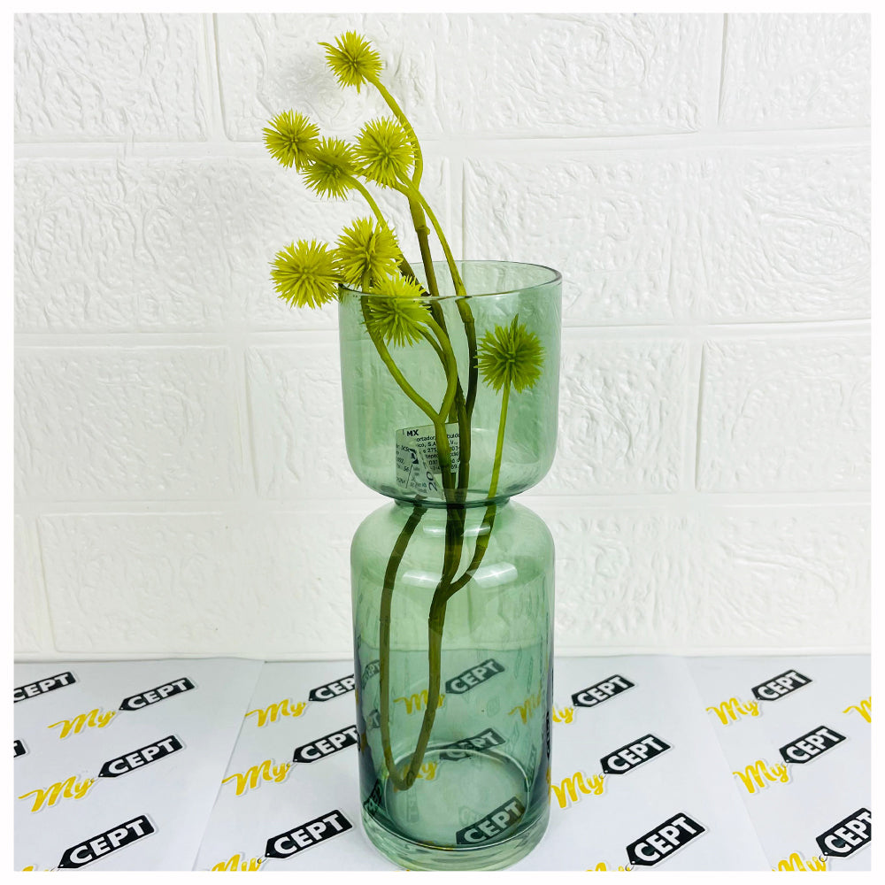 Decorative Glass Vase Light Green