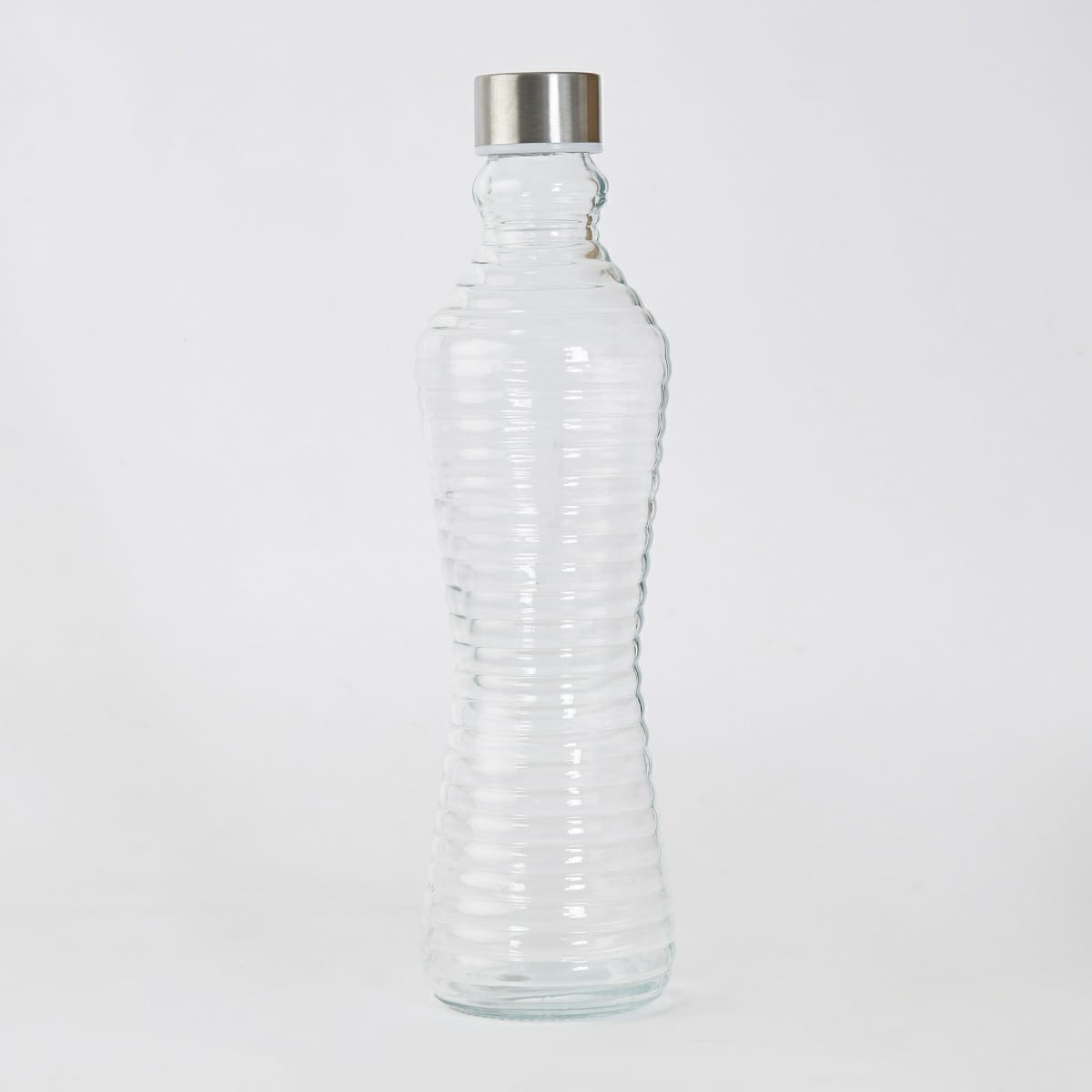 Textured Glass Bottle
