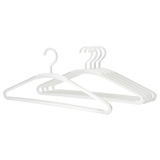 Hanger White - Pack of 5