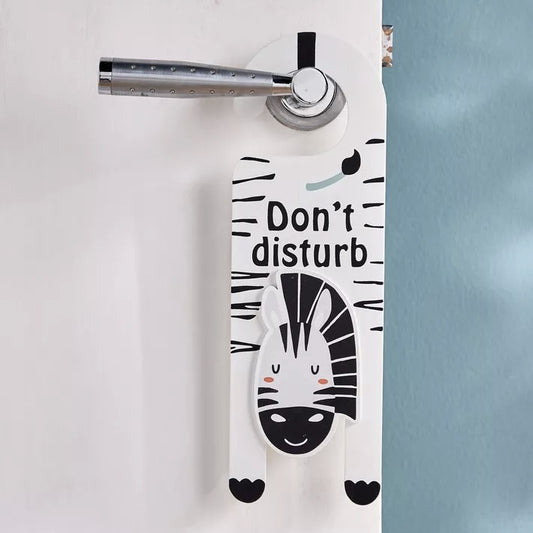 Door Hanger - Zebra