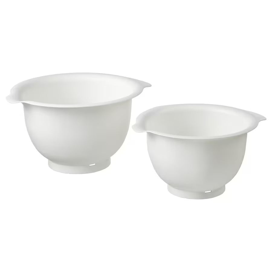 Mixing Bowls - Set of 2 - White
