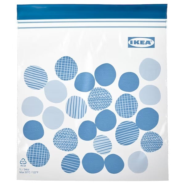 Resealable Bag 1L - Pack of 25