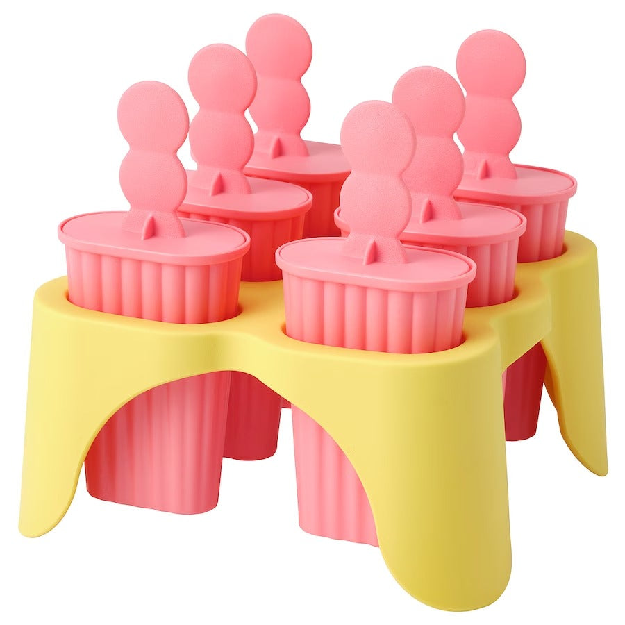 Ice Popsicle Maker Pink/Yellow