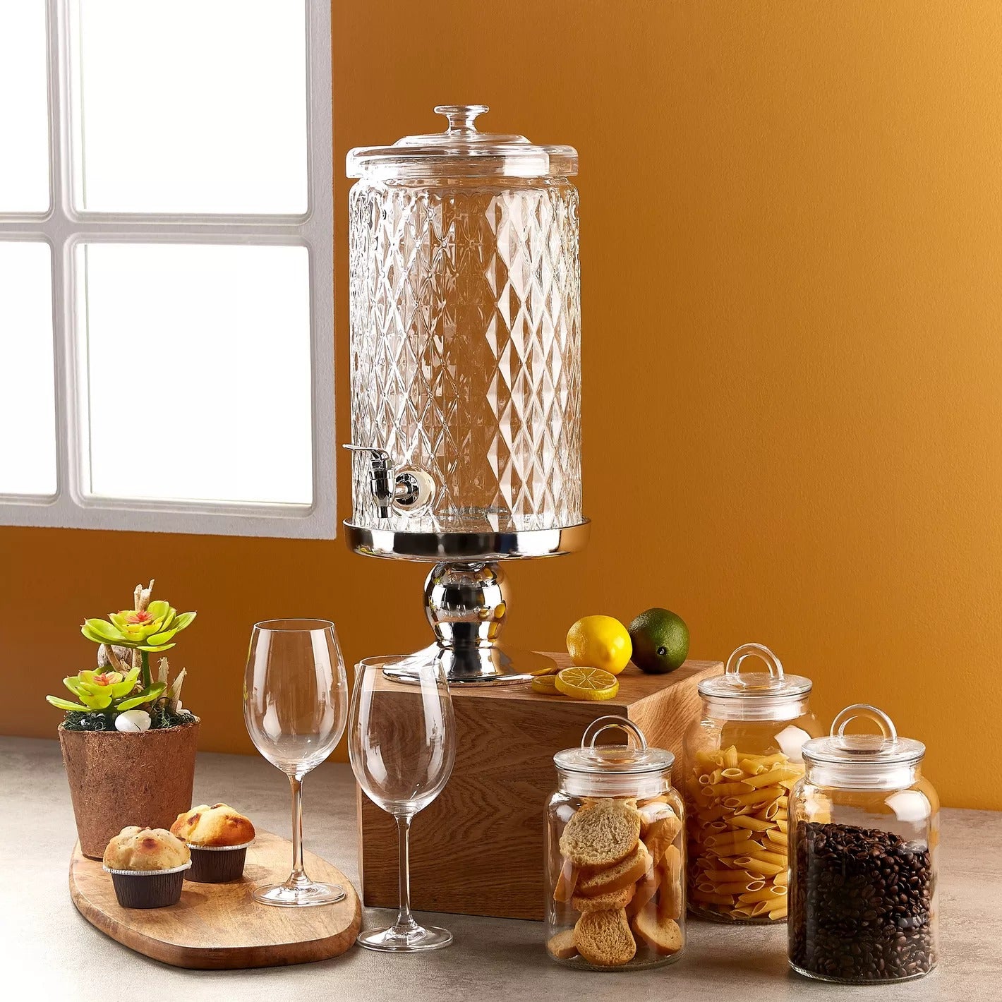 Airtight Glass Jar - Set of 3