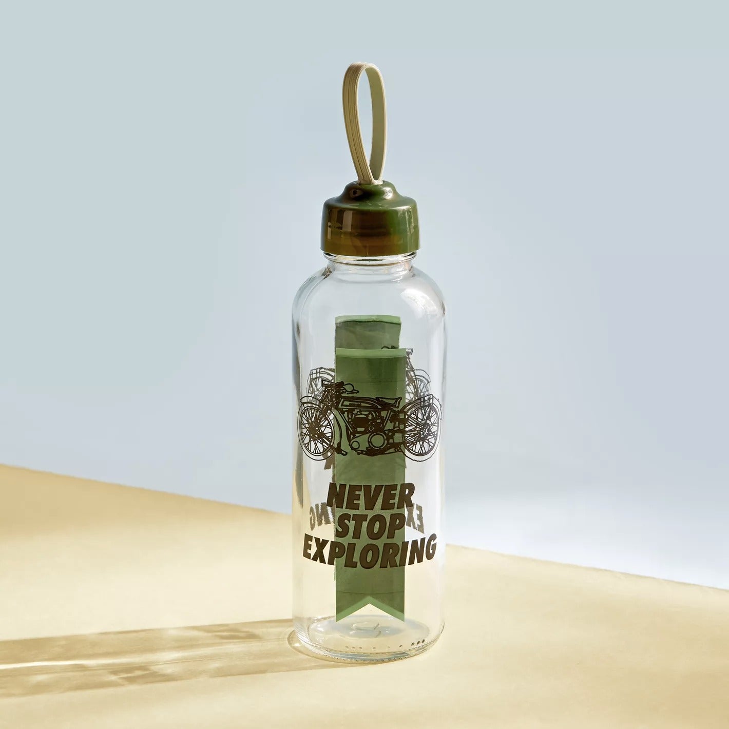 450ml Glass Bottle - Green