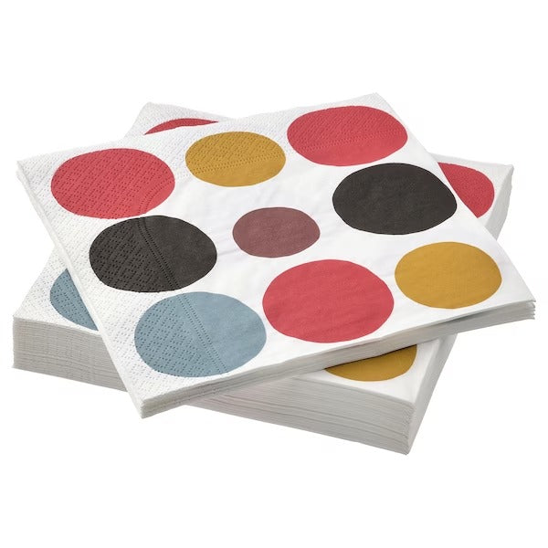 Paper Napkin Dotted - Pack of 30