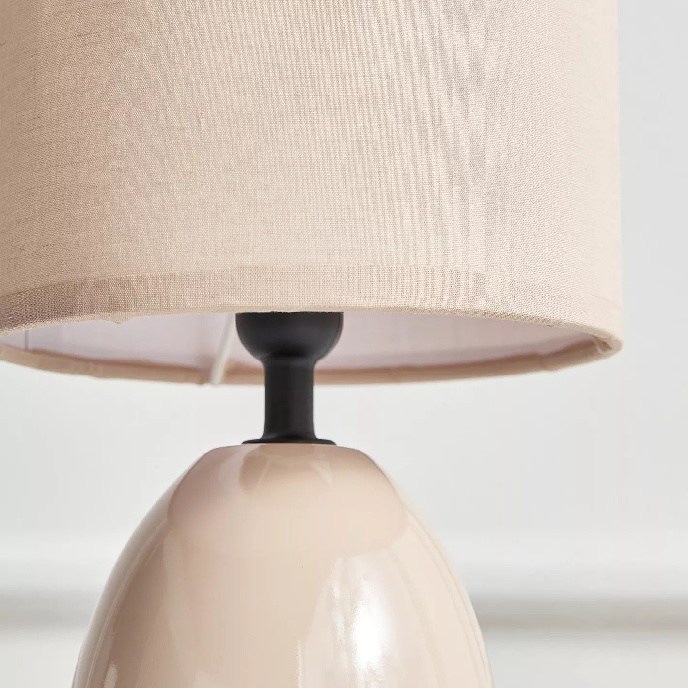 Ceramic Table Lamp - Taupe