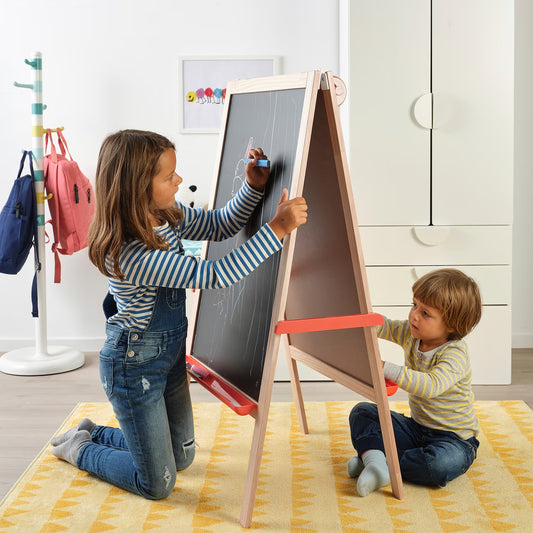 Kids Easel Blackboard & Whiteboard