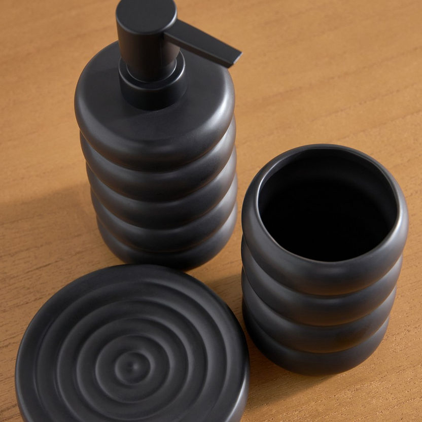 3-Pc Ceramic Bathroom Set