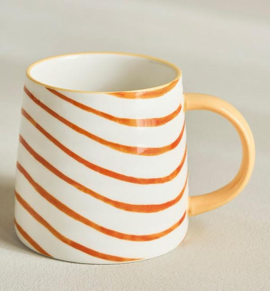 420ml Porcelain Mug Orange