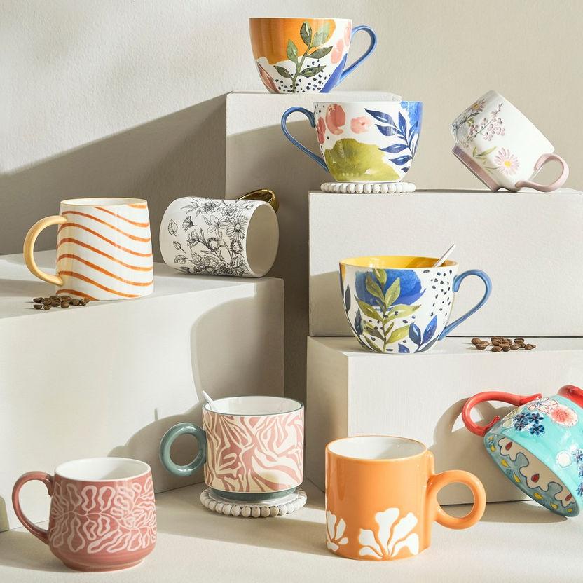 420ml Porcelain Mug Orange