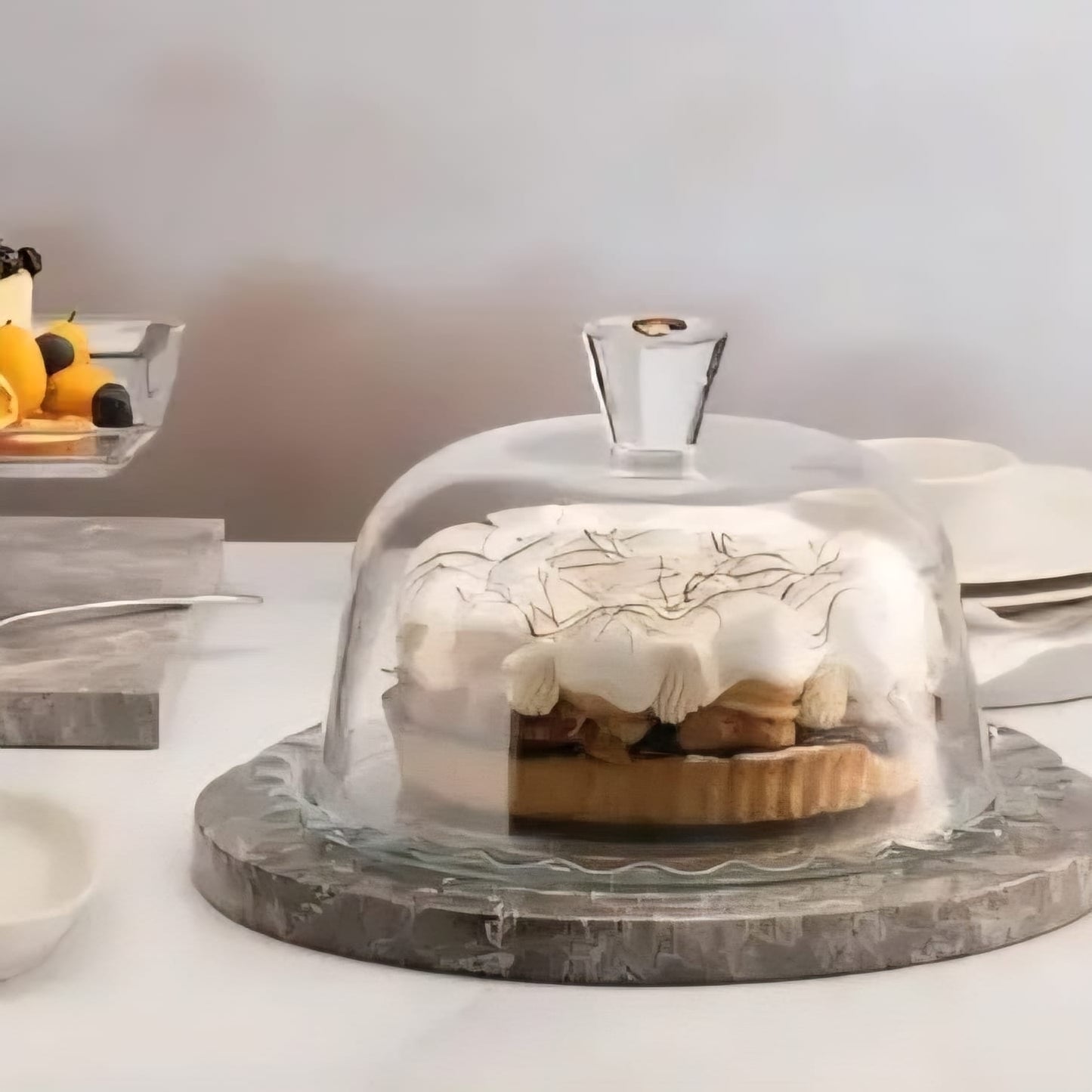 Cake Stand with Dome