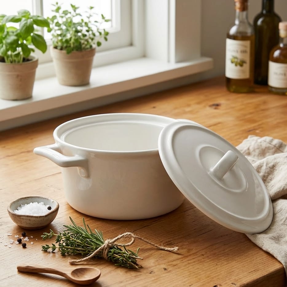 Porcelain Dish with Lid