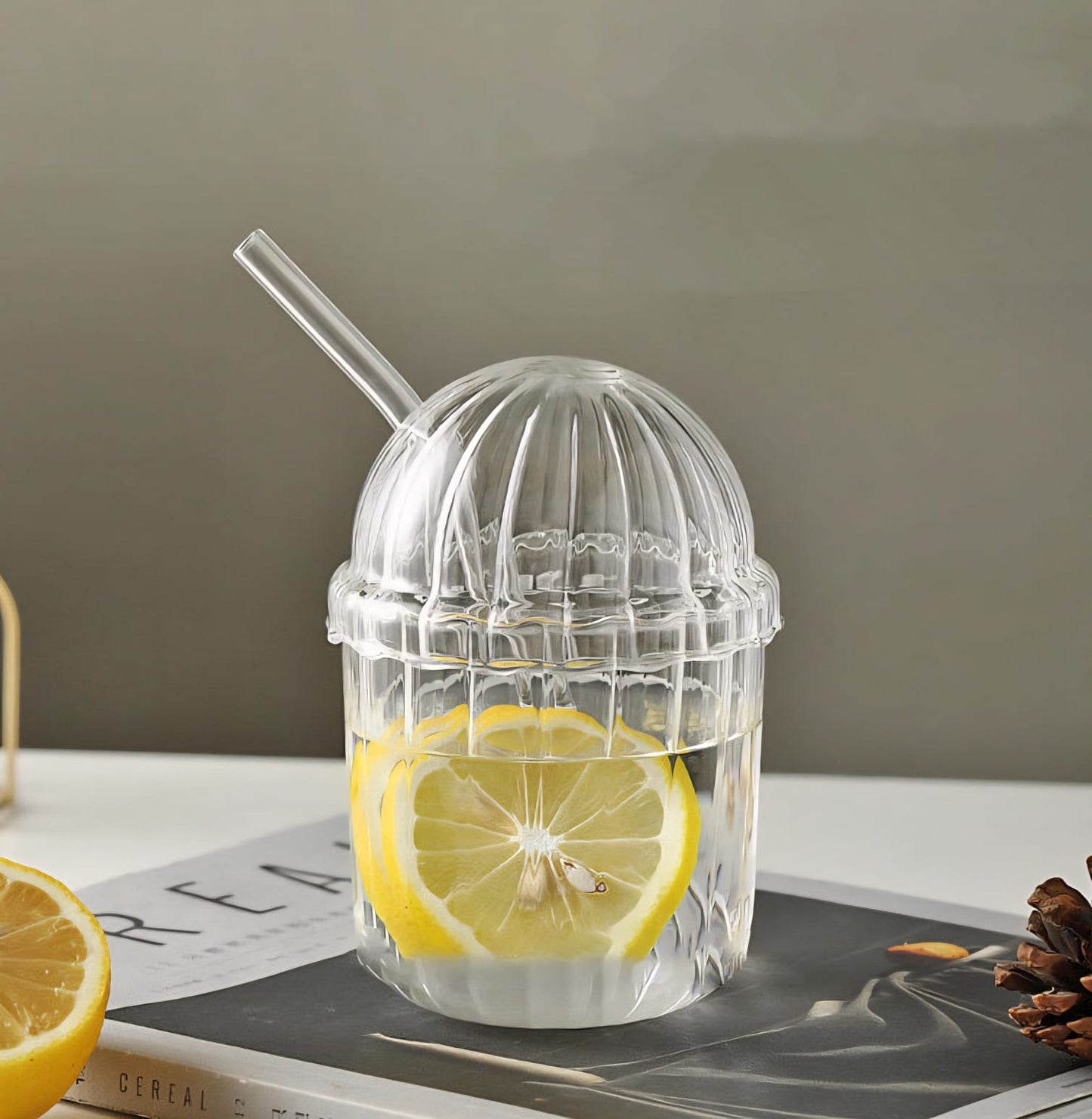 400ml Cup with Straw