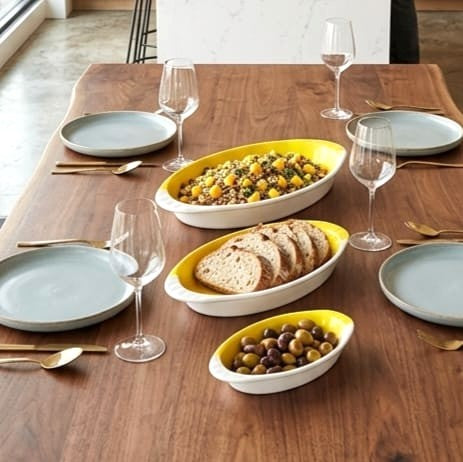 3-Pc Porcelain Dish Set