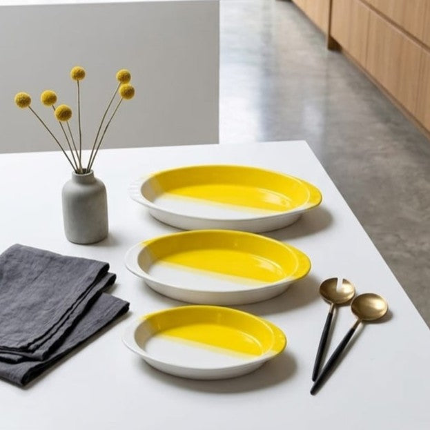 3-Pc Porcelain Dish Set