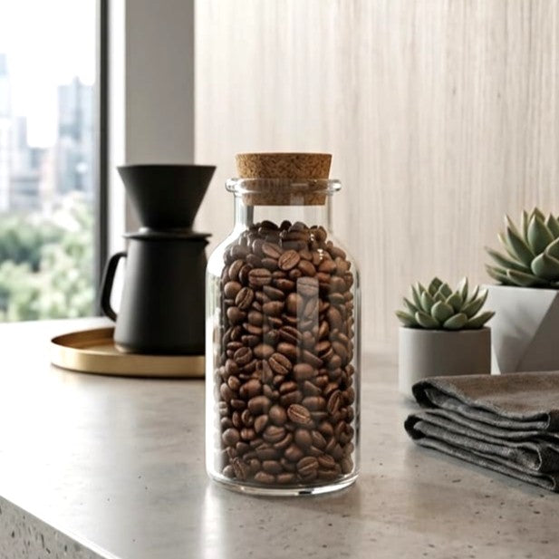 300ml Glass Jar with Cork