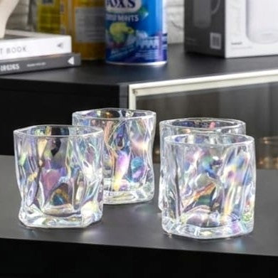 280ml Crystal Glass Pack of 4