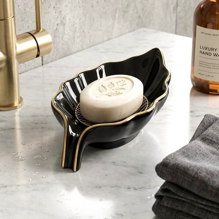 Leaf Shaped Soap Dish