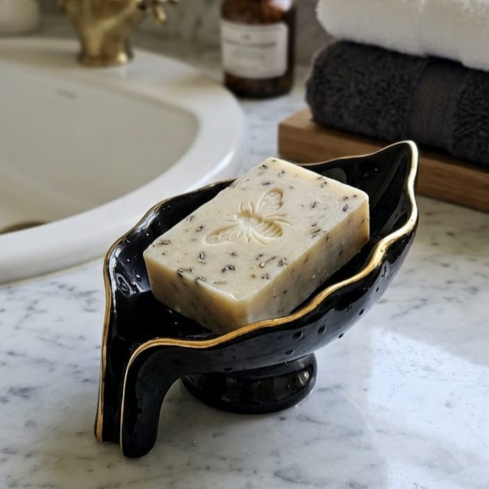 Leaf Shaped Soap Dish