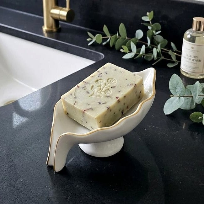 Leaf Shaped Soap Dish