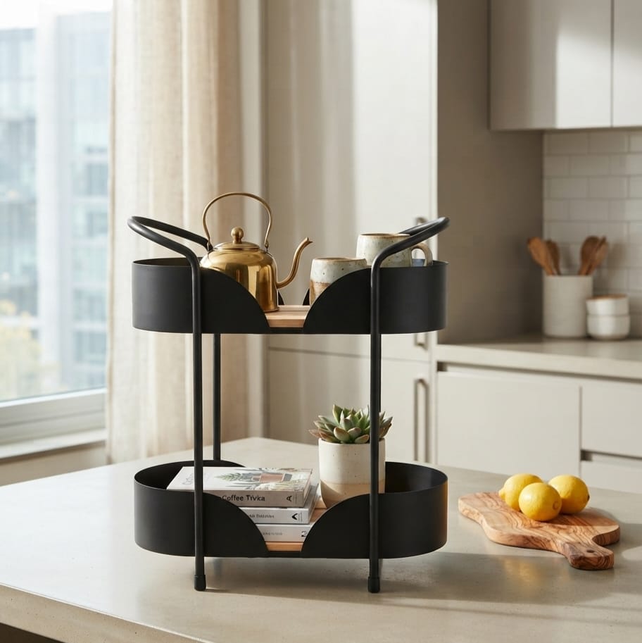 2-Tier Metal Rack