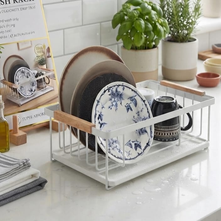 Dish Drainer White