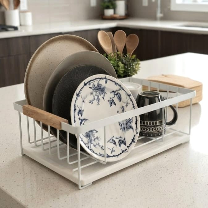 Dish Drainer White