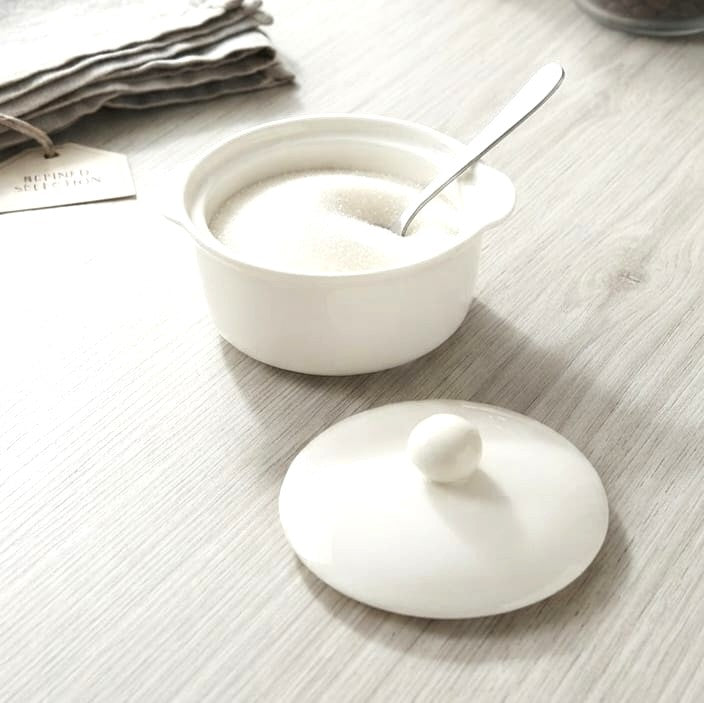 Sugar Pot with Lid